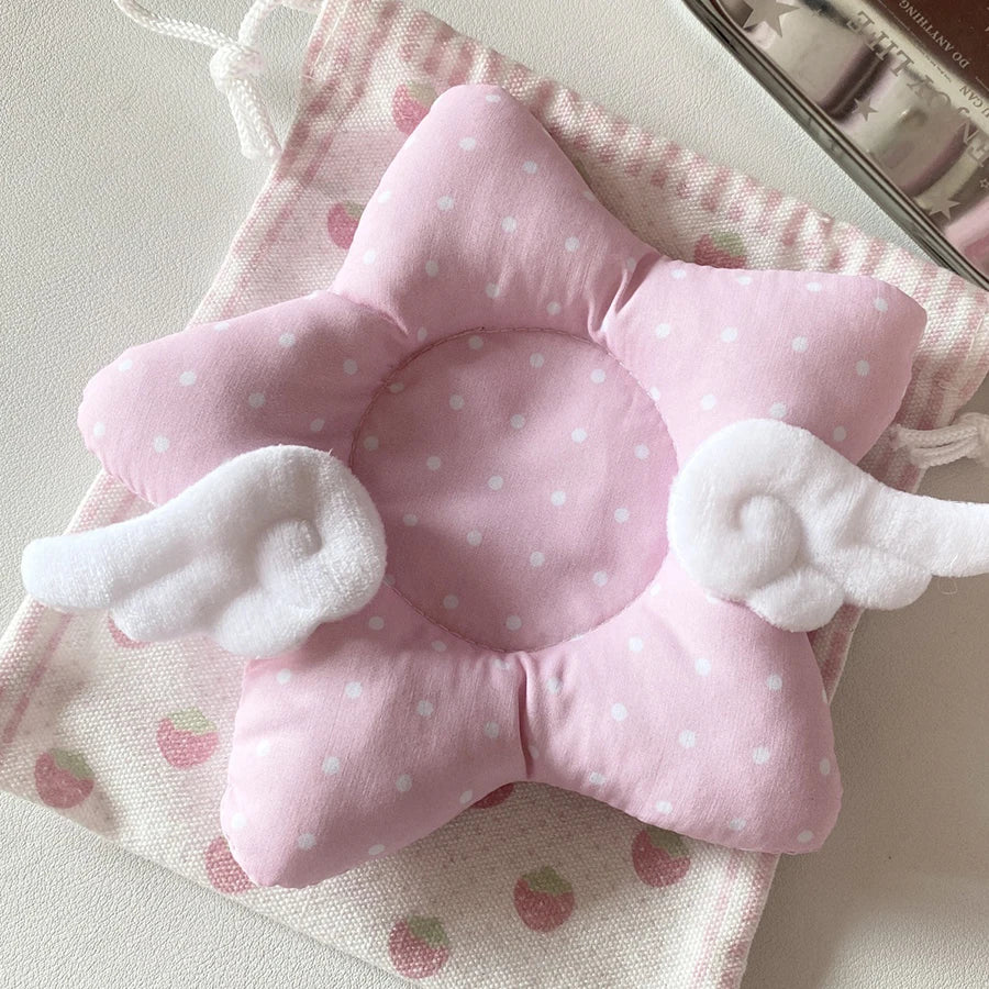 Cute Polka Dot Insulated Cup Coaster 🌟✨ | Thickened Star Wings Cotton Non-Slip Table Mat