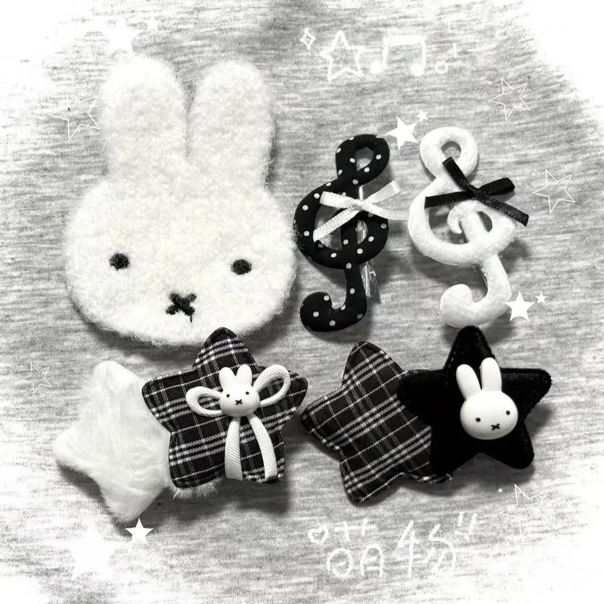 Miffy Hair Clips