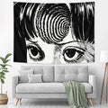 1pc Interesting Tapestry, Personalized College Dormitory Decoration Human Body Cave Tapestry Art Decoration Wall Hanging