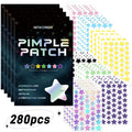 Starry Pimple Patches (280 ct) ⭐🌸 | Hydrocolloid Acne Patches for Overnight Blemish Care
