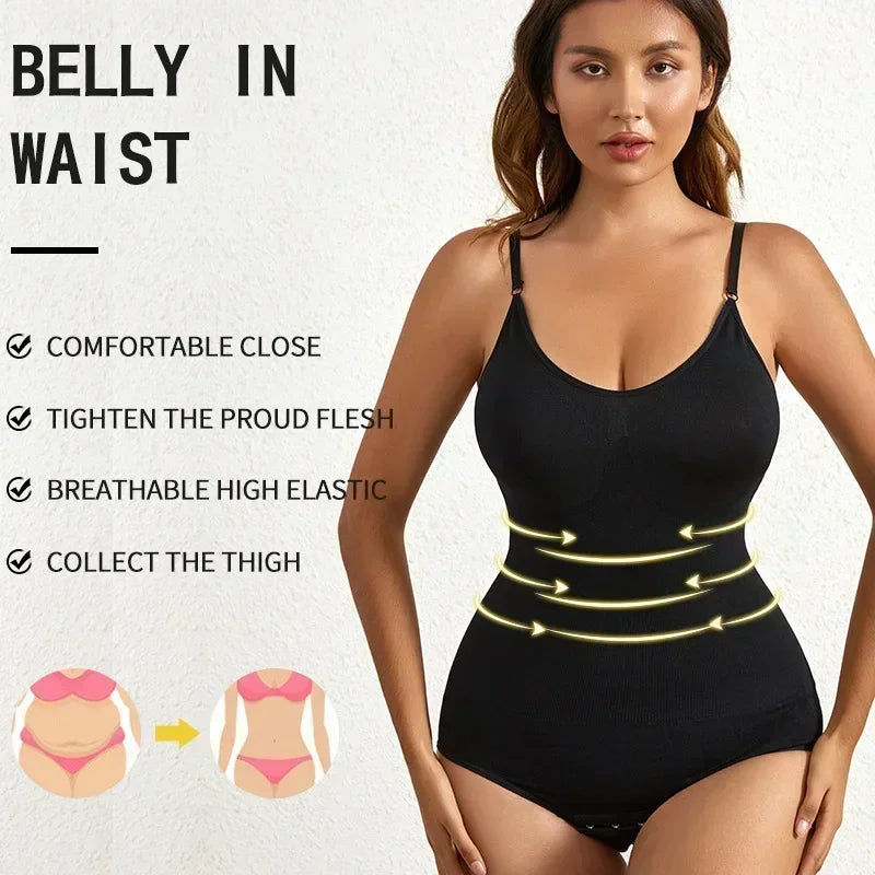 Tummy Control Shaping Bodysuit 💖✨ | Seamless Butt Lifting Slimming Women's Shapewear