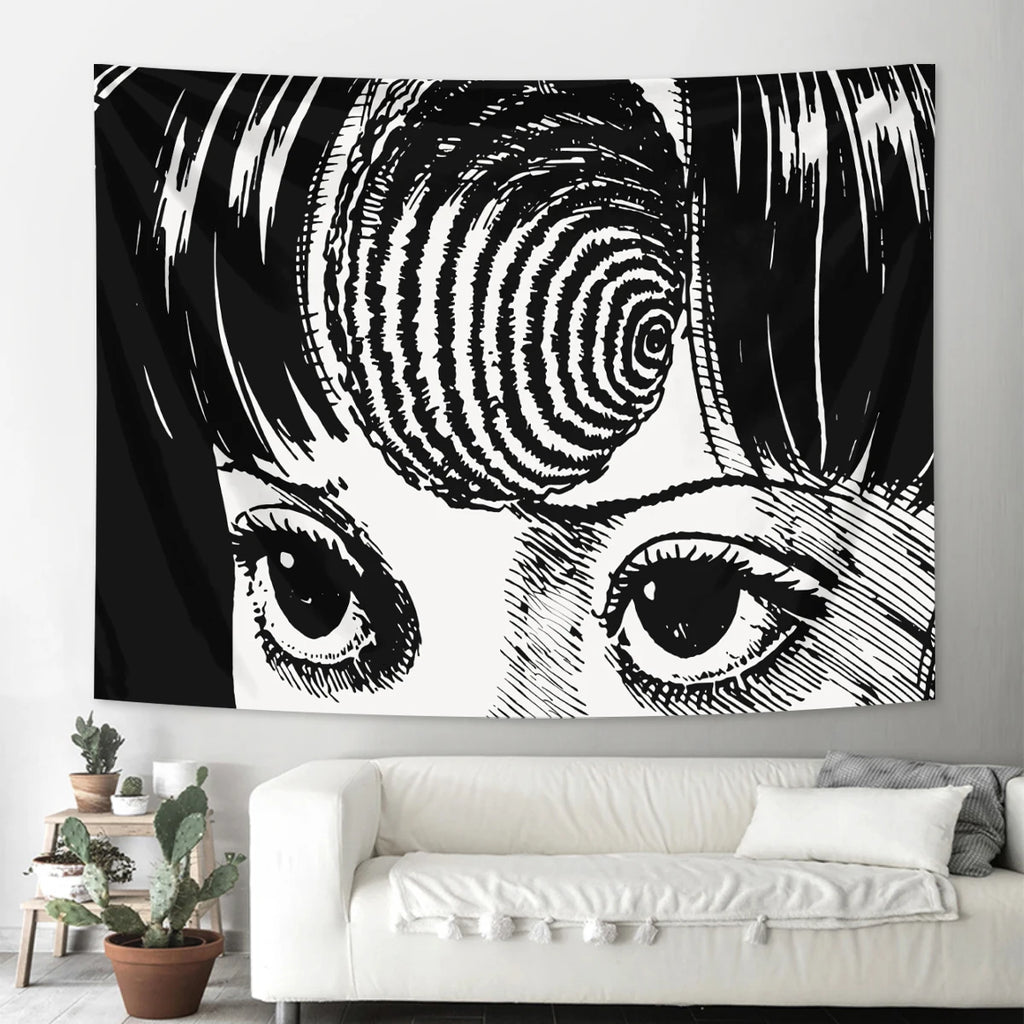 1pc Interesting Tapestry, Personalized College Dormitory Decoration Human Body Cave Tapestry Art Decoration Wall Hanging
