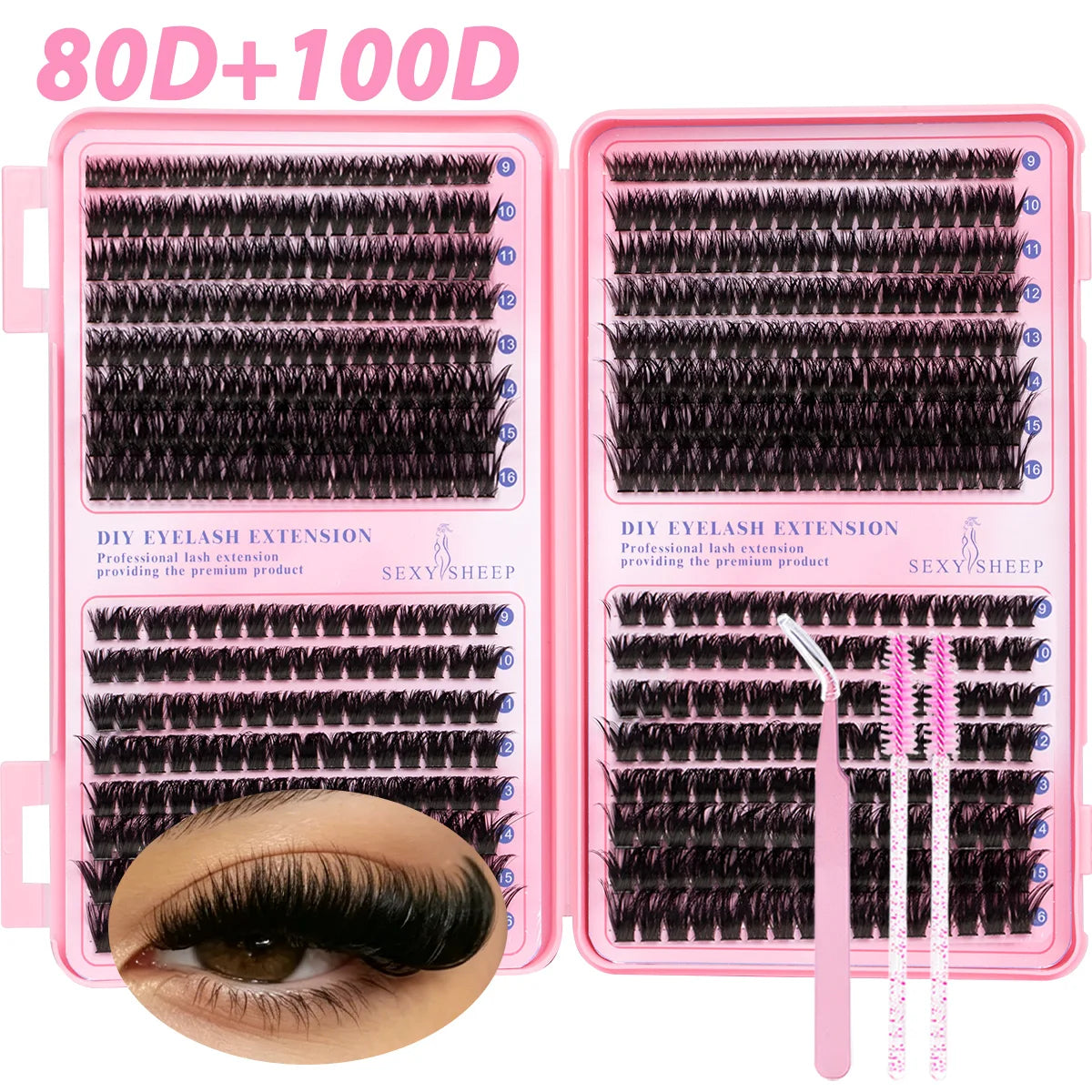 Diy Cluster Mink Lashes
