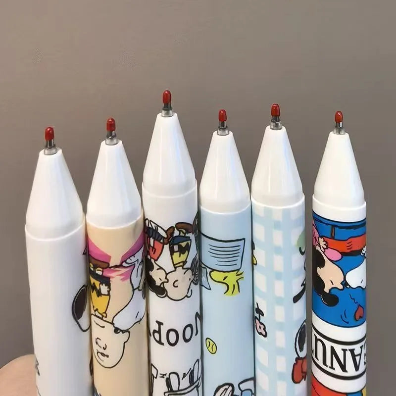 Snoopy & Friends Kawaii Gel Pen 🐾✒️ | Cute Cartoon Quick-Dry Stationery for School & Desk
