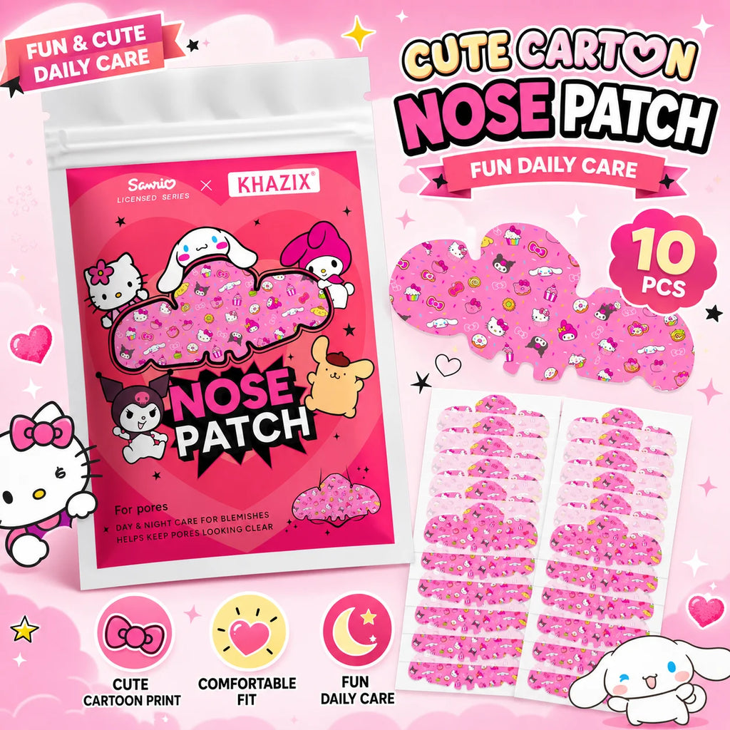 Deep Pore Nose Cleansing Strips 🌸✨ | Peel-Off Blackhead Removal Patches for Clear Skin