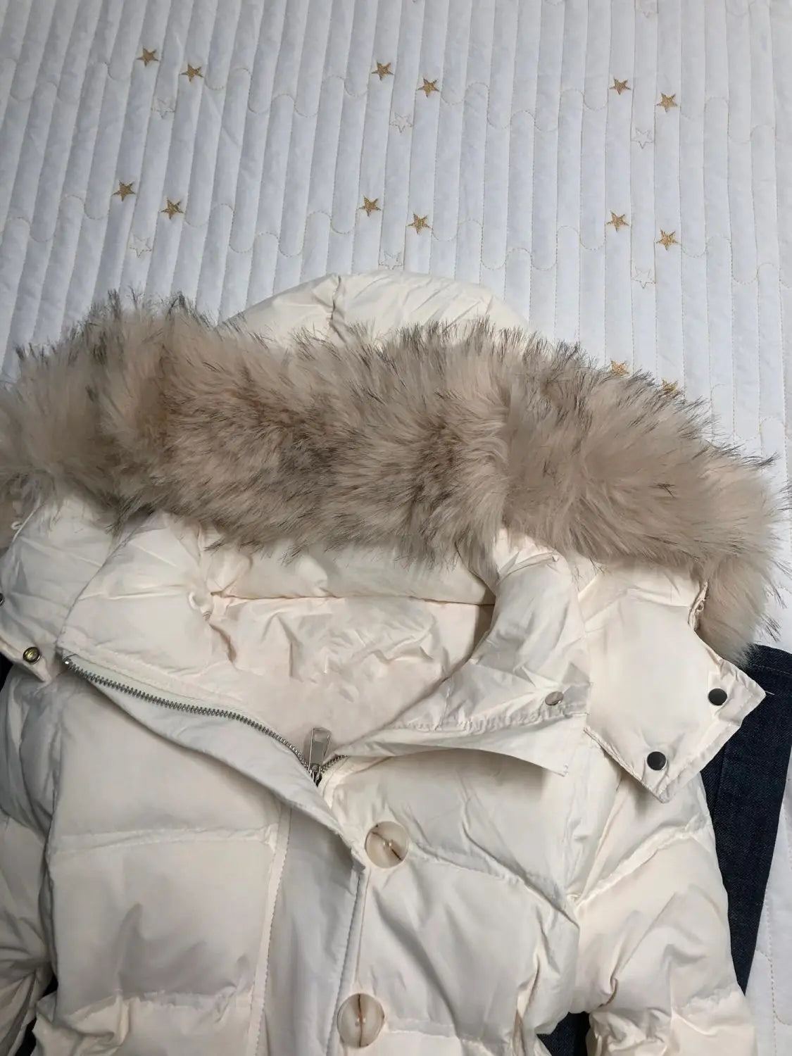 Fur Collar Hooded Women's Winter Coat 🧥❄️ | Loose Casual Warm Cotton Jacket