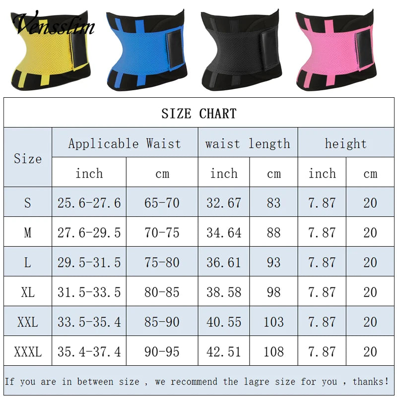 Sauna Waist Trainer & Sweat Belt 💪🔥 | Women's Tummy Slimming Corset & Belly Fat Burner Girdle