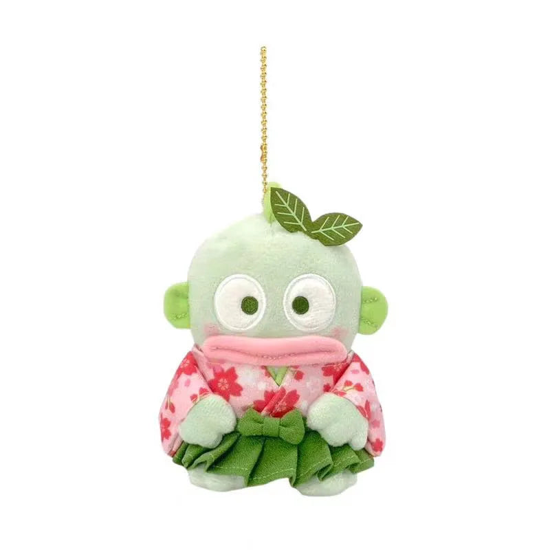 Hello Kitty Kimono Plush Backpack Keychain 🌸🐱 | Kawaii Bag Charm & Surprise Gift