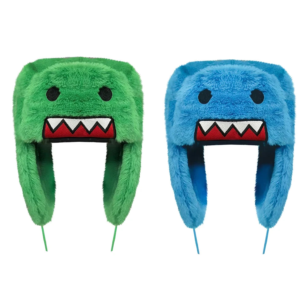 Cute Cartoon Winter Hat for Kids 🐻| Warm Ushanka Anime Cap for Boys & Girls