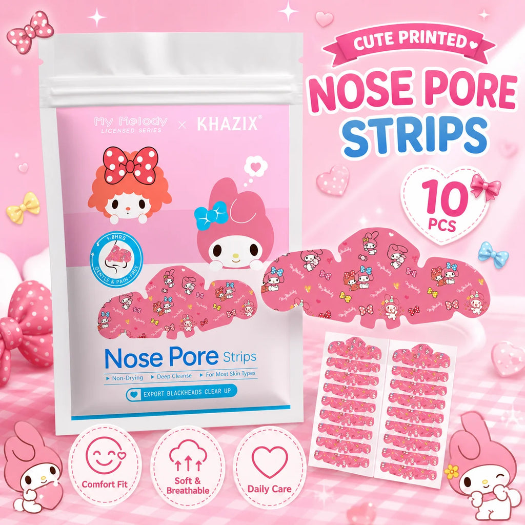 Blackhead Nose Cleansing Strips 🌸✨ | Soft Peel-Off Facial Pore Strips for Smooth Skin