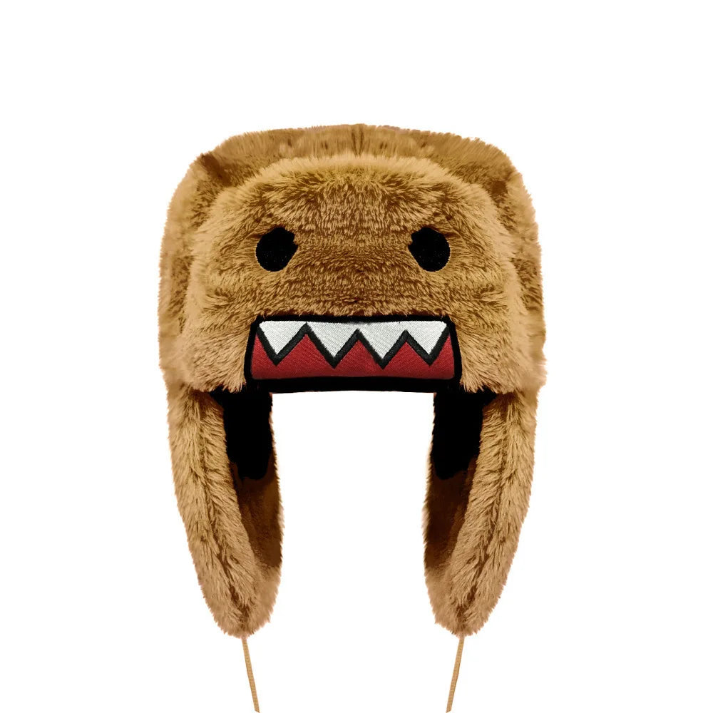Cute Cartoon Winter Hat for Kids 🐻| Warm Ushanka Anime Cap for Boys & Girls