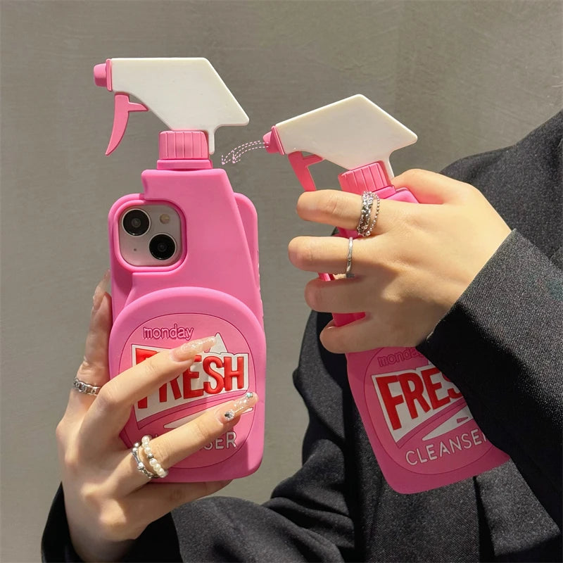 3D Cute Silicone iPhone Case ✨ | Shockproof Soft Cover for iPhone 11–17 Pro Max