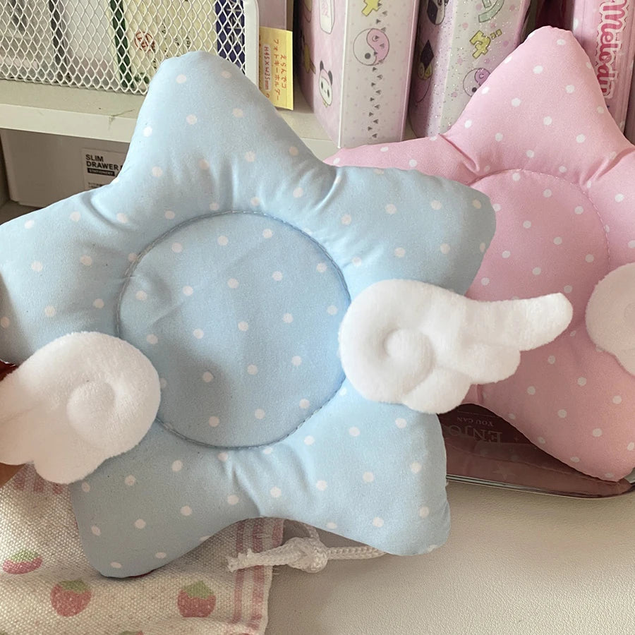 Cute Polka Dot Insulated Cup Coaster 🌟✨ | Thickened Star Wings Cotton Non-Slip Table Mat