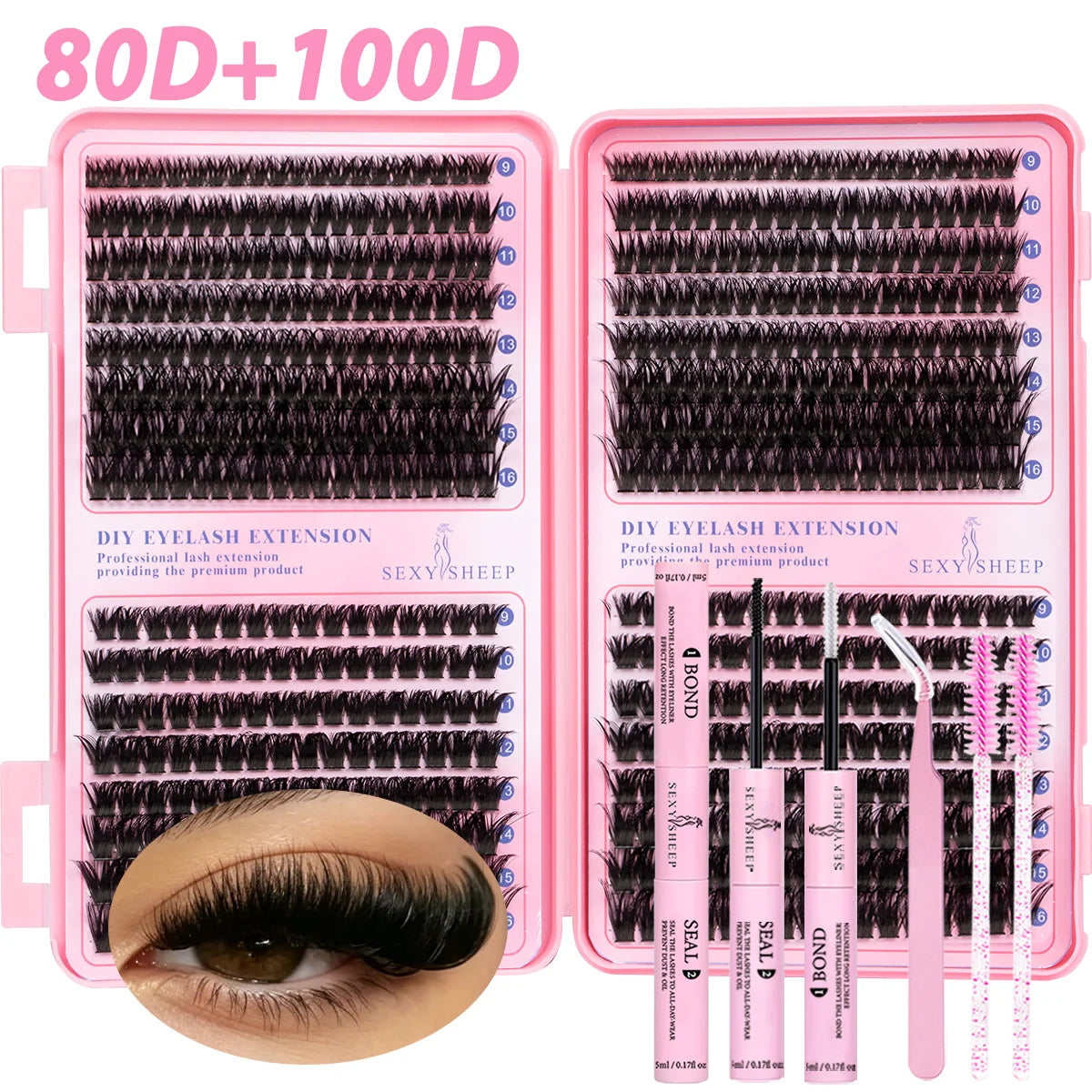 Diy Cluster Mink Lashes