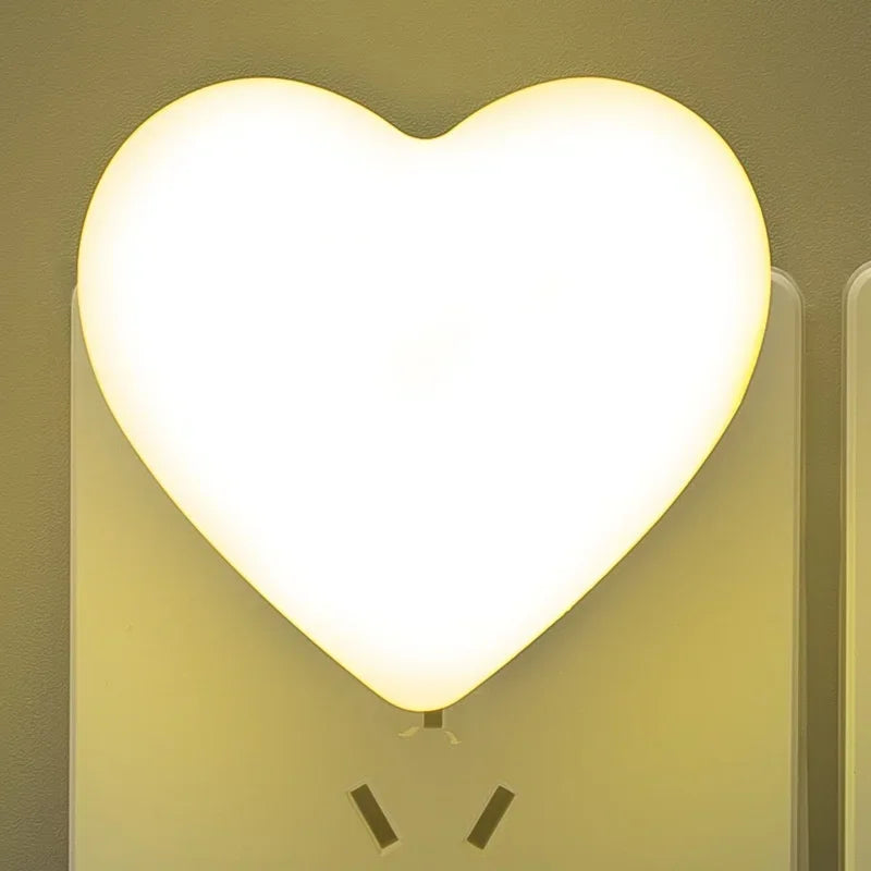LED Sensor Night Light 💡✨ | Auto Motion-Activated Energy-Saving Plug-In Nightlight for Kids & Stairs