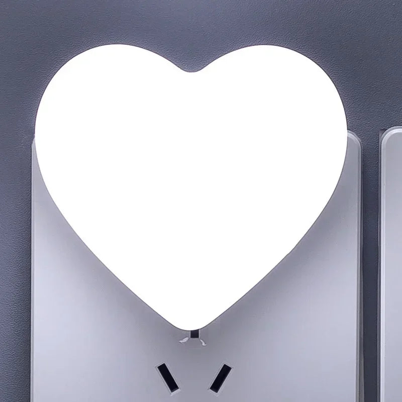 LED Sensor Night Light 💡✨ | Auto Motion-Activated Energy-Saving Plug-In Nightlight for Kids & Stairs