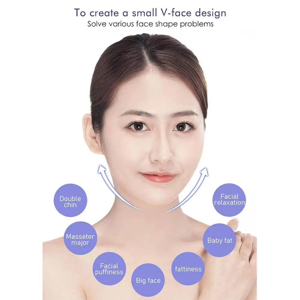 V-Line Face Lifting & Slimming Mask 💆‍♀️✨ | Chin & Cheek Tightening Band Anti-Wrinkle Sleep Mask
