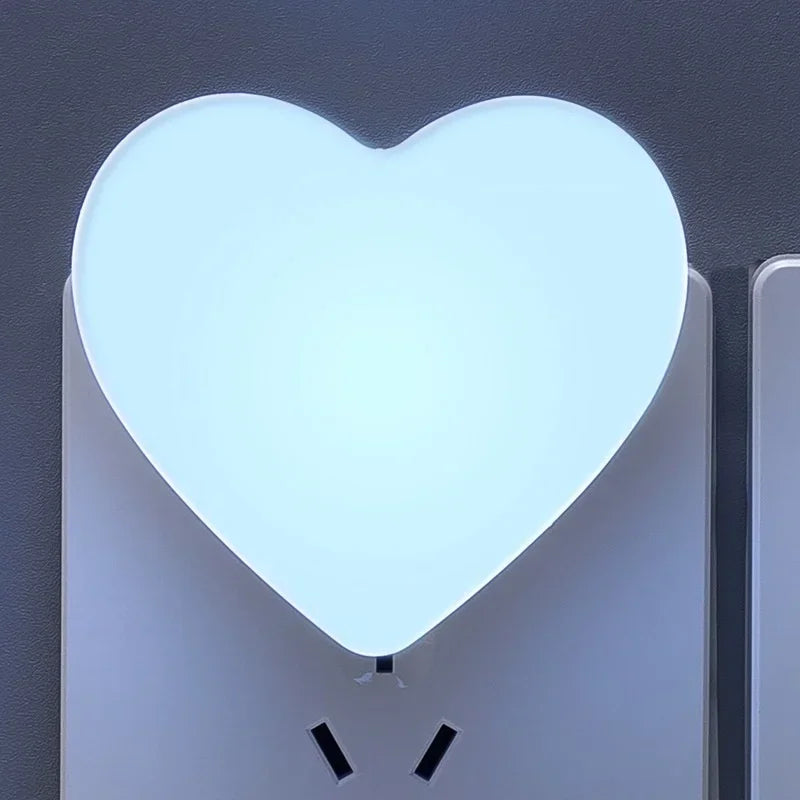 LED Sensor Night Light 💡✨ | Auto Motion-Activated Energy-Saving Plug-In Nightlight for Kids & Stairs