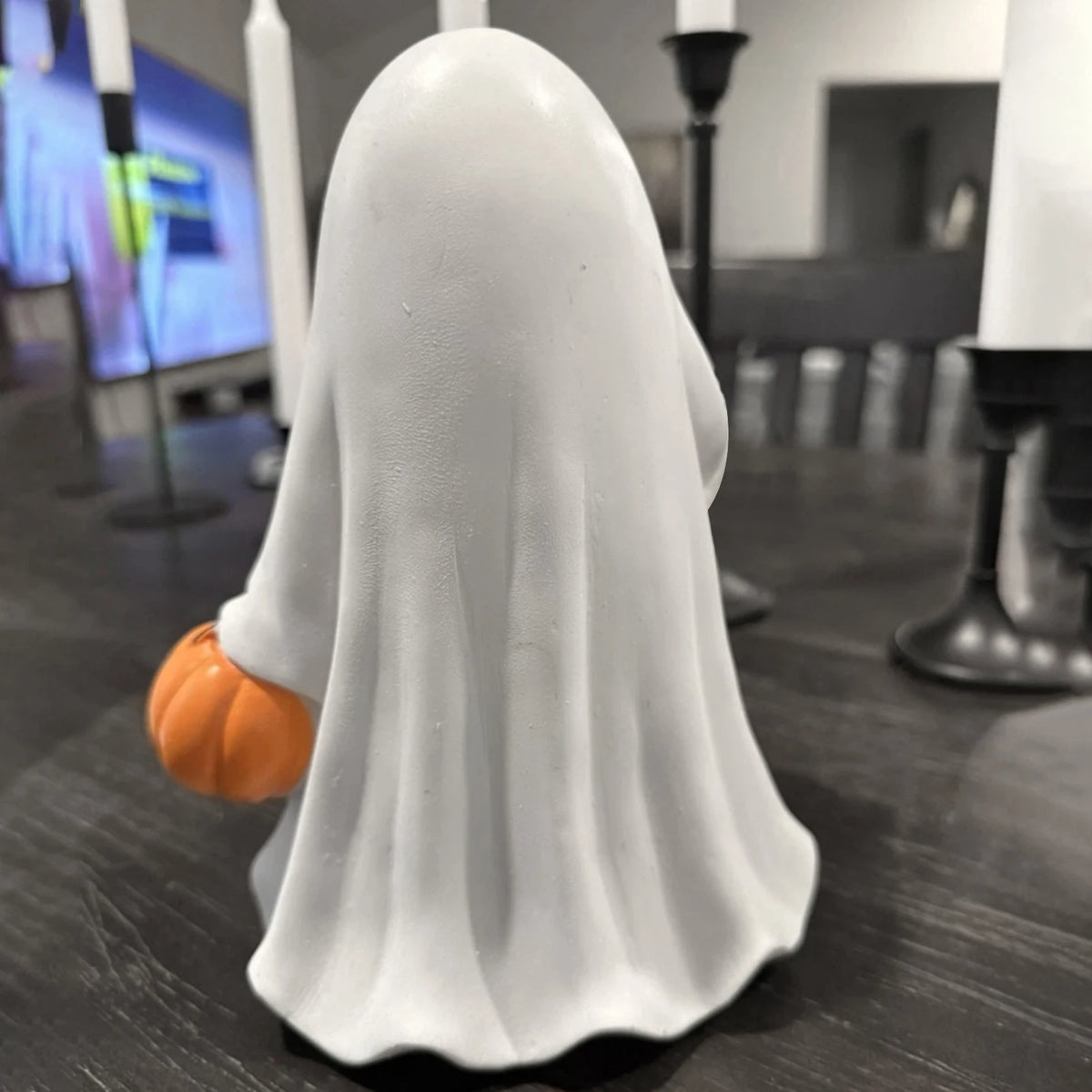 Spooky Ghost Resin Ornament 👻🎃 | Halloween Decor for Home, Garden & Dashboard