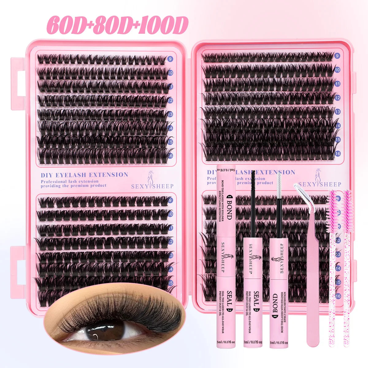 Diy Cluster Mink Lashes