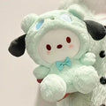 =2026 New Kawaii 25cm Sanrio Plush Toy Jade Dog Kuromi Dressing Doll Doll Plush Toy Stuffed Animal Patung Dolls Birthday Gift
