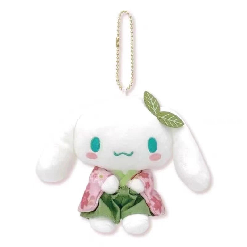 Hello Kitty Kimono Plush Backpack Keychain 🌸🐱 | Kawaii Bag Charm & Surprise Gift