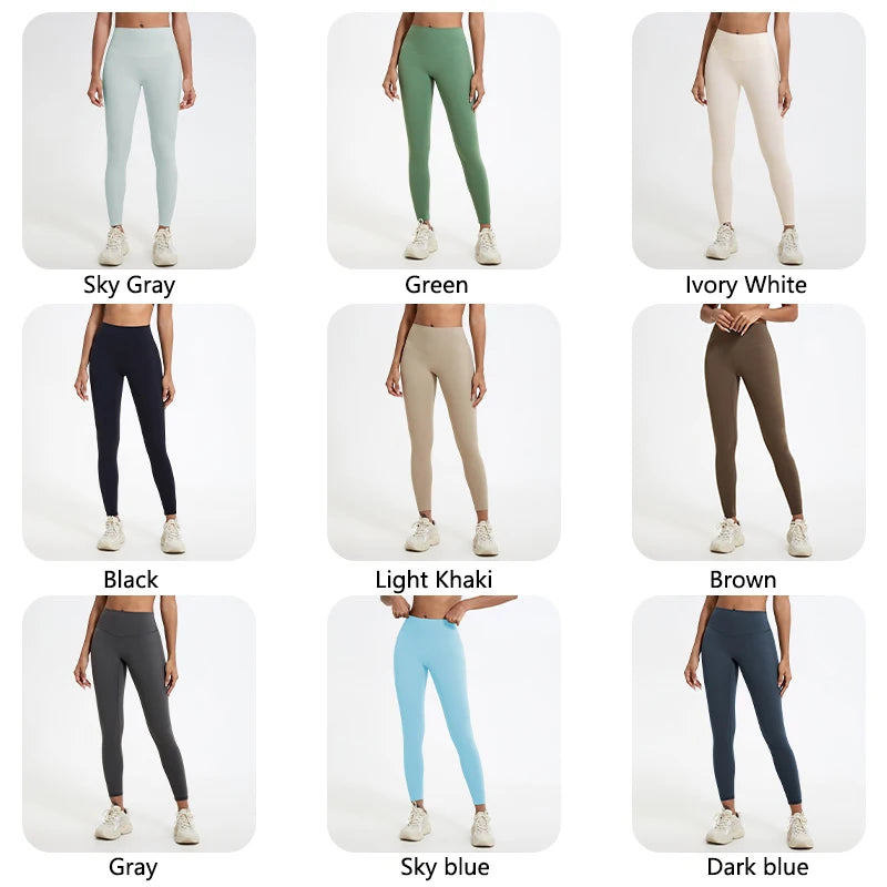 High-Waist Push-Up Yoga Leggings 🧘‍♀️💪 | Women's Soft Gym Running Workout Tights