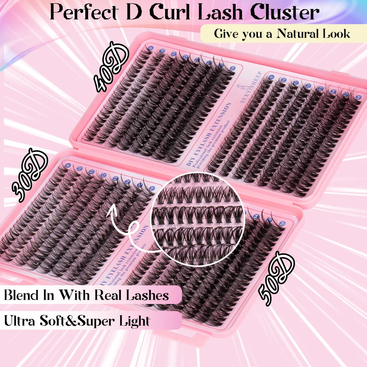 Diy Cluster Mink Lashes