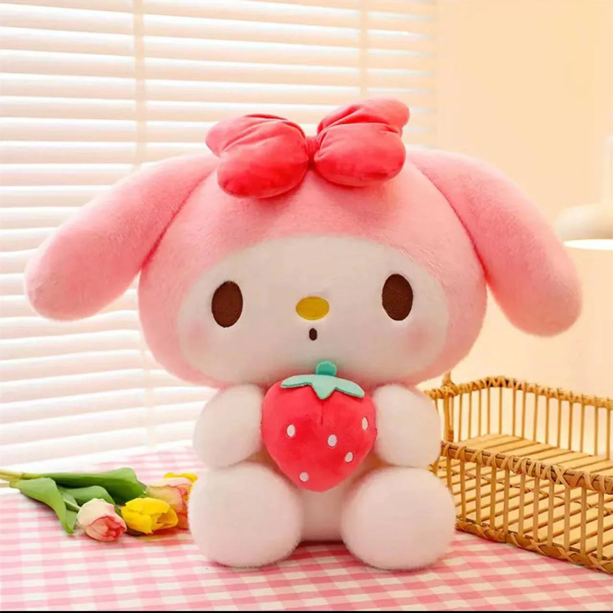 =2026 New Kawaii 25cm Sanrio Plush Toy Jade Dog Kuromi Dressing Doll Doll Plush Toy Stuffed Animal Patung Dolls Birthday Gift