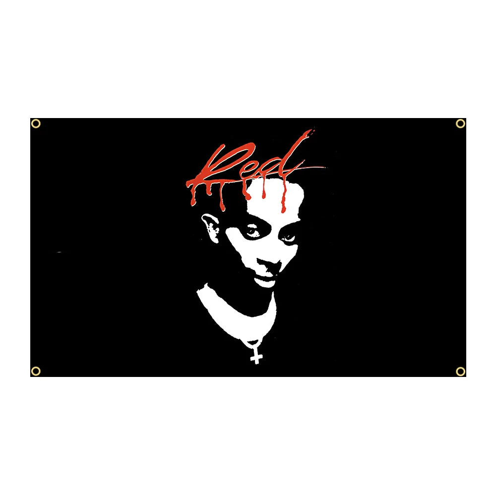 90X150CM Playboi I Am Music Carti Die Lit Music Art Flag Tapestry Wall Hanging Bed Room Bar Modern Banner Aesthetic Room Decor