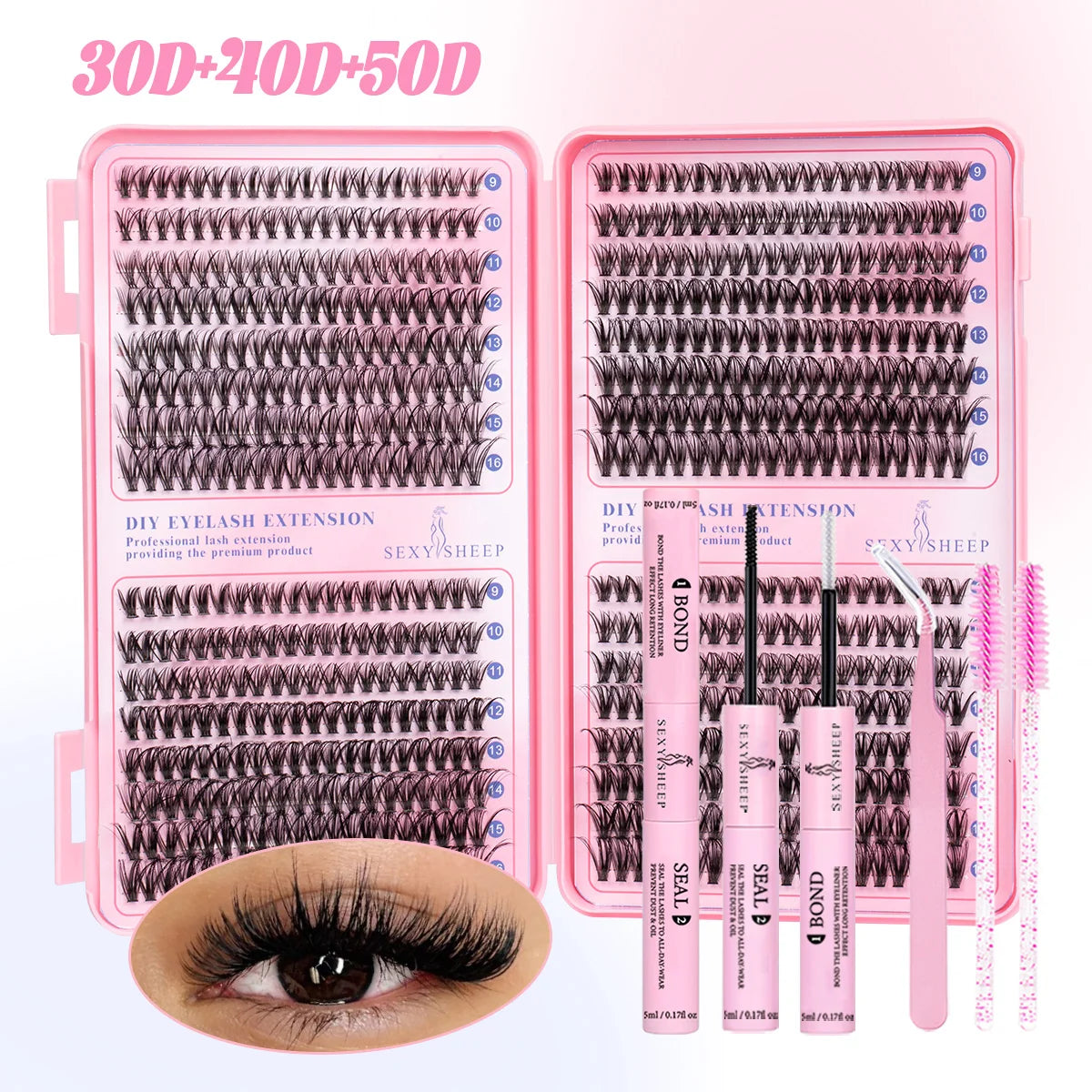 Diy Cluster Mink Lashes