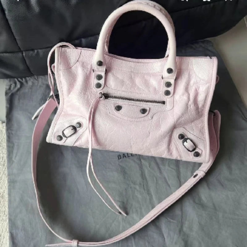 City Motorcycle Shoulder Bag Tote Bag for Women Luxury Designer 2026 Autumn and Winter Handbag Crossbody Large Capacity