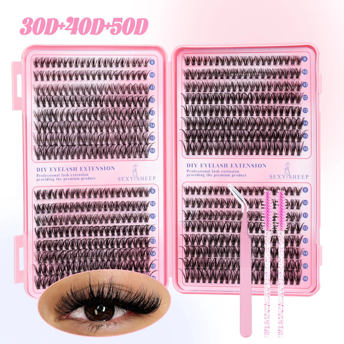 Diy Cluster Mink Lashes