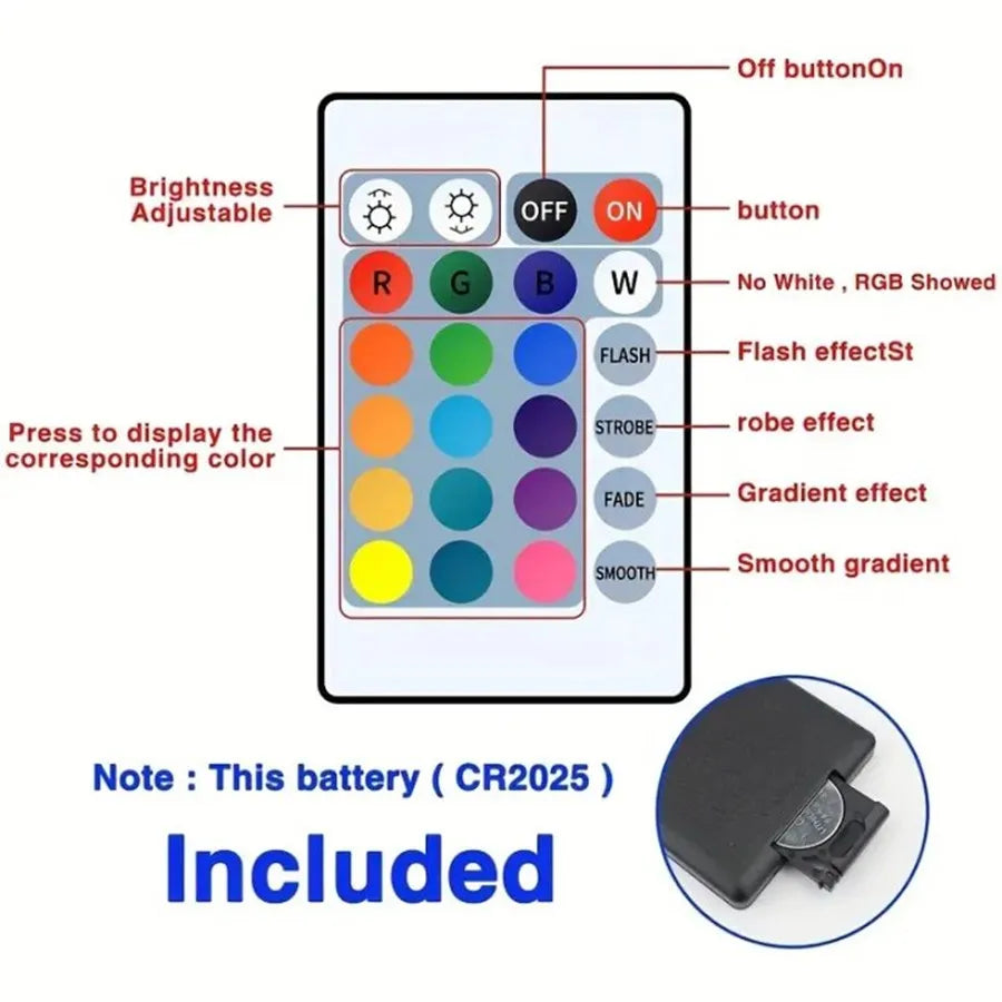 Bluetooth LED Strip Lights 🌈 | App & Remote Control Smart Lights for TV, Gaming & Room Decor